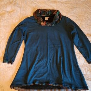 Parsley & Sage Colorful Patterned Top